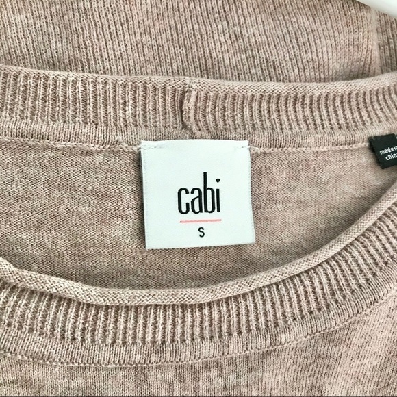 CABI Play Pullover Tunic Sweater Dusty Pink 3528 - Picture 2 of 8
